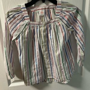 Girl striped shirt